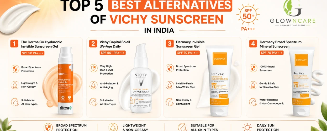 Top 5 Best Alternatives of Vichy Sunscreen in India