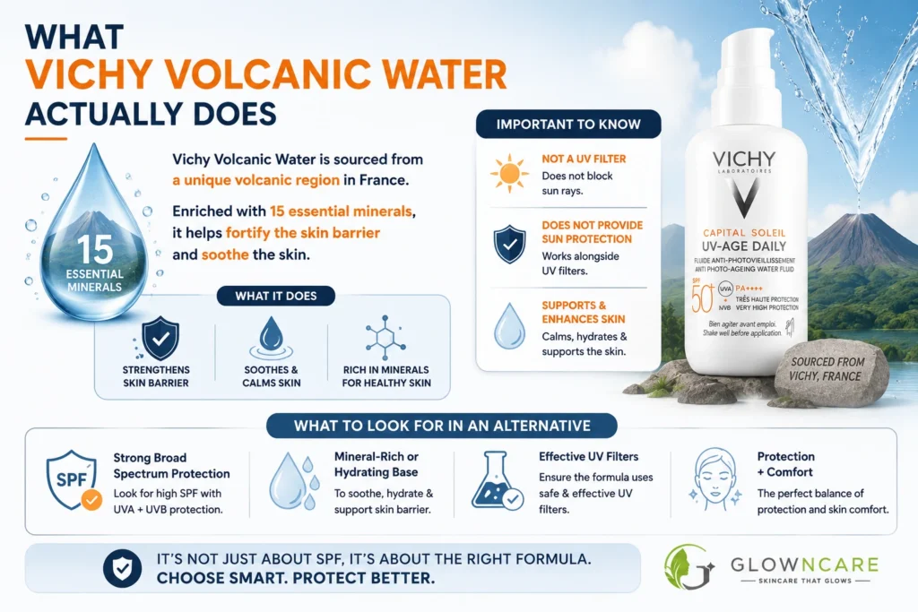 What Vichy Volcanic Water Actually Does