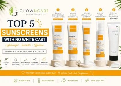 Top 5 Best Sunscreens With No White Cast
