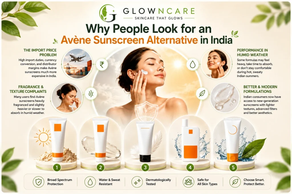 Why People Look for an Avène Sunscreen Alternative in India