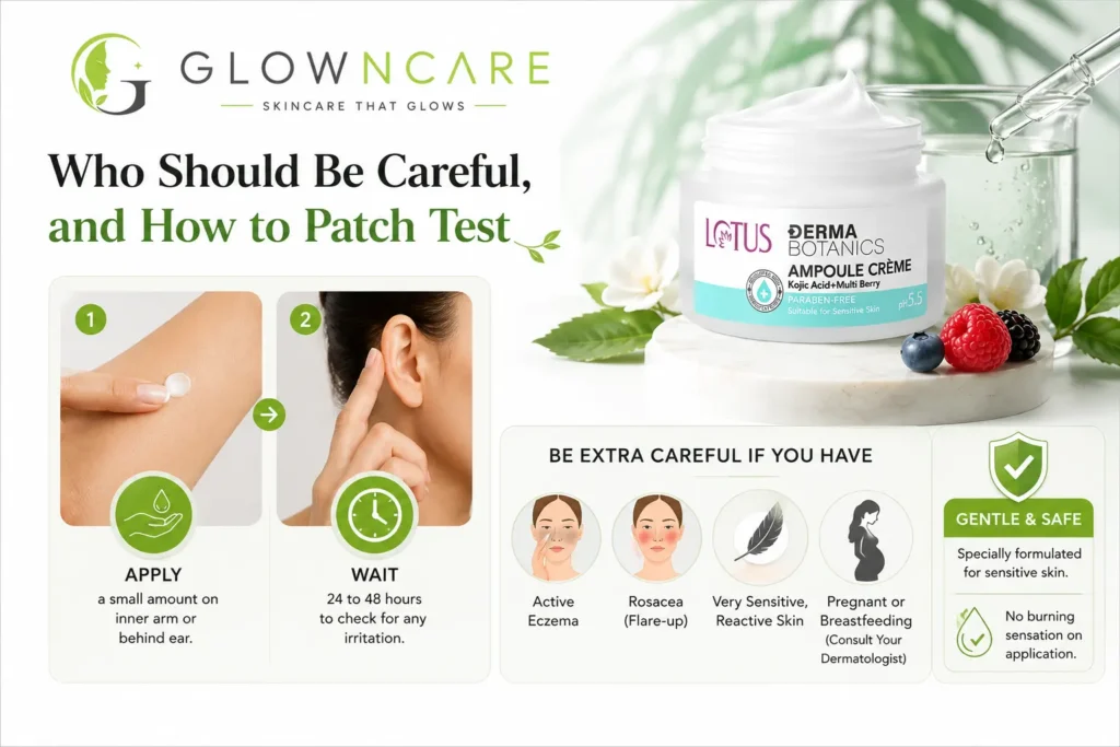 Who Should Be Careful, and How to Patch Test